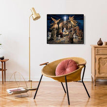 Lade das Bild in den Galerie-Viewer, Engel - voller quadratischer Diamant - 50x40cm
