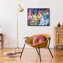 Lade das Bild in den Galerie-Viewer, Prinzessin - voller quadratischer Diamant - 50x40cm
