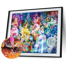 Lade das Bild in den Galerie-Viewer, Prinzessin - voller quadratischer Diamant - 50x40cm
