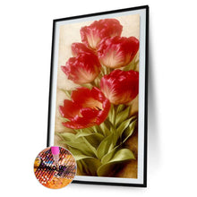 Lade das Bild in den Galerie-Viewer, Blume - voller runder Diamant - 50x100cm
