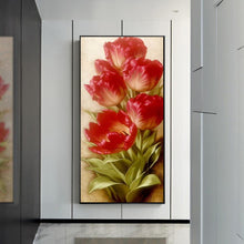 Lade das Bild in den Galerie-Viewer, Blume - voller runder Diamant - 50x100cm
