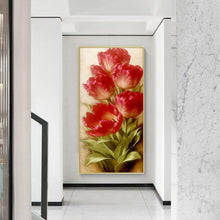 Lade das Bild in den Galerie-Viewer, Blume - voller runder Diamant - 50x100cm
