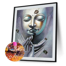 Lade das Bild in den Galerie-Viewer, Buddha - voller runder Diamant - 30x40cm
