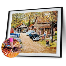 Lade das Bild in den Galerie-Viewer, Auto - voller runder Diamant - 40x30cm
