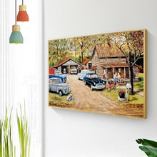 Lade das Bild in den Galerie-Viewer, Auto - voller runder Diamant - 40x30cm
