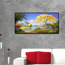 Lade das Bild in den Galerie-Viewer, Dorfhaus - voller runder Diamant - 100x50cm
