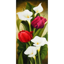 Lade das Bild in den Galerie-Viewer, Blume - voller runder Diamant - 45x85cm
