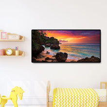 Lade das Bild in den Galerie-Viewer, Berglandschaft - voller runder Diamant - 80x40cm
