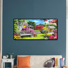 Lade das Bild in den Galerie-Viewer, Berglandschaft - voller runder Diamant - 80x40cm
