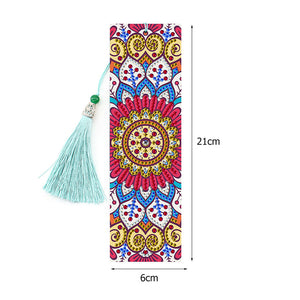 2pcs Mandala-DIY Diamond Painting Lesezeichen