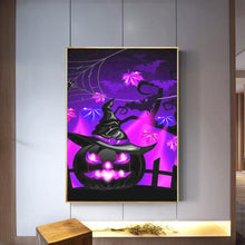 Lade das Bild in den Galerie-Viewer, Halloween - voller runder Diamant - 30x40cm
