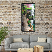 Lade das Bild in den Galerie-Viewer, Wasserfall-Trestle - voller runder Diamant -
