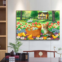 Lade das Bild in den Galerie-Viewer, Landschaft - voller quadratischer Diamant - 50x40cm
