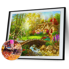 Lade das Bild in den Galerie-Viewer, Landschaft - voller quadratischer Diamant - 50x40cm
