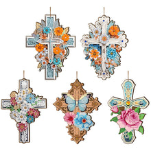 Lade das Bild in den Galerie-Viewer, Cross-Single Side Drill-Diamond Pendant
