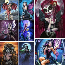 Lade das Bild in den Galerie-Viewer, Cartoon Elf-Full Round Diamond Painting-30x40cm
