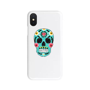 4pcs-Four Color Skull-Diy Handwerk Aufkleber