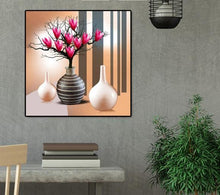 Lade das Bild in den Galerie-Viewer, Vase - voller runder Diamant -
