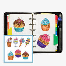 Lade das Bild in den Galerie-Viewer, 7pcs-Ice Cream-Diy Handwerk Aufkleber
