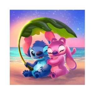 Stitch-Voll Diamond Painting-30x30cm