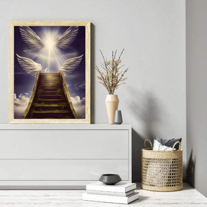 Treppe zum Himmel-Voll Diamond Painting-30x40cm