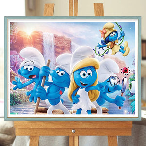 Cartoon-Voller Diamond Painting-40x30cm