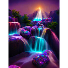 Lade das Bild in den Galerie-Viewer, Bergwald-Volle Diamond Painting-30x40cm
