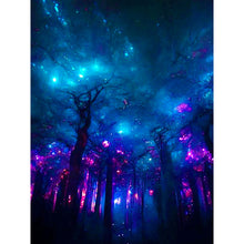 Lade das Bild in den Galerie-Viewer, Bergwald-Volle Diamond Painting-30x40cm
