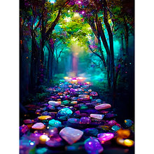 Lade das Bild in den Galerie-Viewer, Bergwald-Volle Diamond Painting-30x40cm
