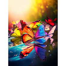 Lade das Bild in den Galerie-Viewer, Butterfly-VollerDiamond Painting-30x40cm
