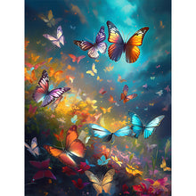 Lade das Bild in den Galerie-Viewer, Butterfly-VollerDiamond Painting-30x40cm
