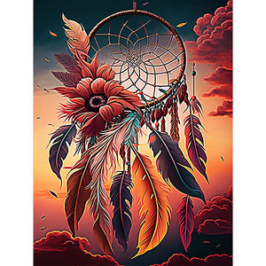 Dreamcatcher-VollerDiamond Painting-30x40cm