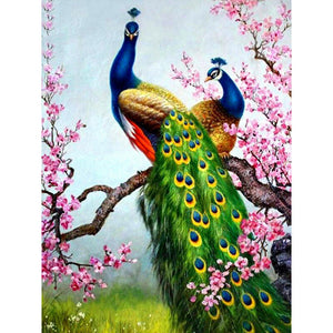Pfau-Voller Diamond Painting-30x40cm