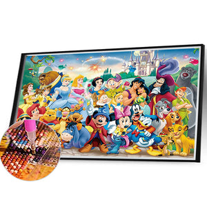 Disney-voll Diamond Painting-40x30cm