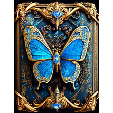 Lade das Bild in den Galerie-Viewer, Butterfly-Voller Diamond Painting-30x40cm
