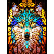 Lade das Bild in den Galerie-Viewer, Buntglas Animal-VollerDiamond Painting-30x40cm
