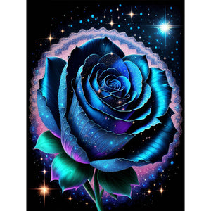 Rose-voller Round Diamond Painting-30x40cm