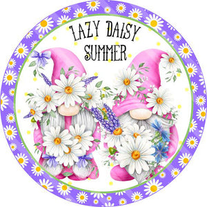 Garland Gnome-Voller Round Diamond Painting-30x30cm
