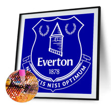 Lade das Bild in den Galerie-Viewer, Everton Football Club-Voller Diamond Painting-40x40cm
