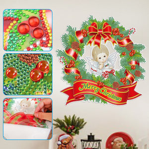 1pcs DIY Weihnachtskranz-Aufkleber