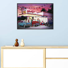 Lade das Bild in den Galerie-Viewer, Parkplatz - voller quadratischer Diamant - 40x30cm
