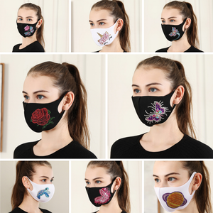 DIY 5D Harz Teil Bohrer Diamant Maske Malerei Kit-B